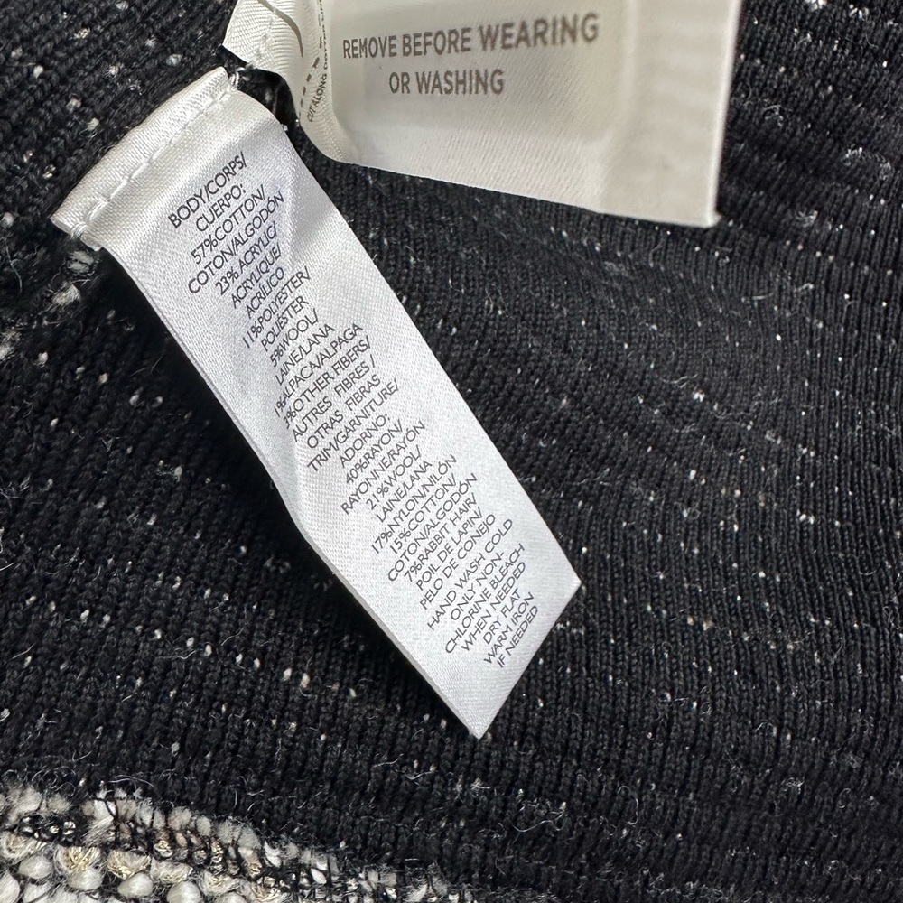 LOFT SP wool cropped tweed jacket - Picture 7 of 7